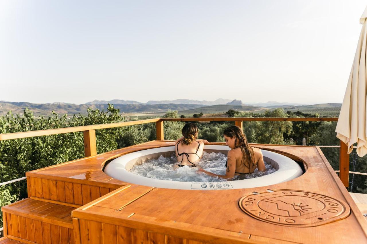 Alojamiento Rural Con Jacuzzi Privado Málaga Kültér fotó