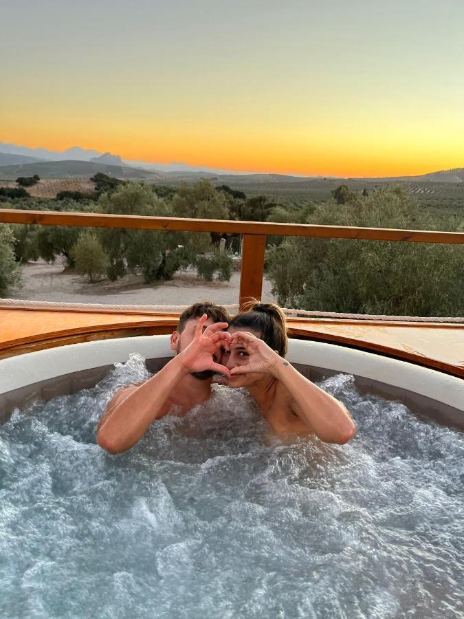 Alojamiento Rural Con Jacuzzi Privado Málaga Kültér fotó